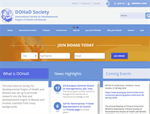 Tablet Screenshot of dohadsoc.org